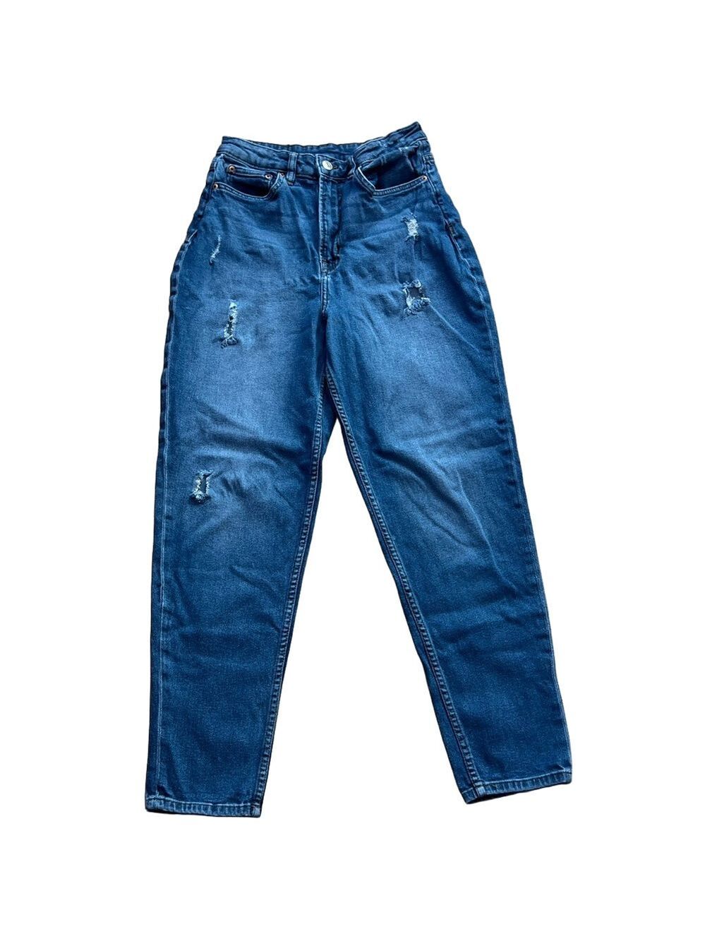 Divided Blue Distressed Jeans Women's
